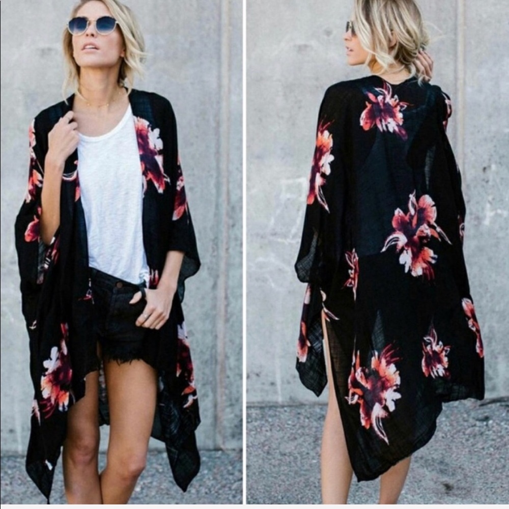 Floral Festival Kimono